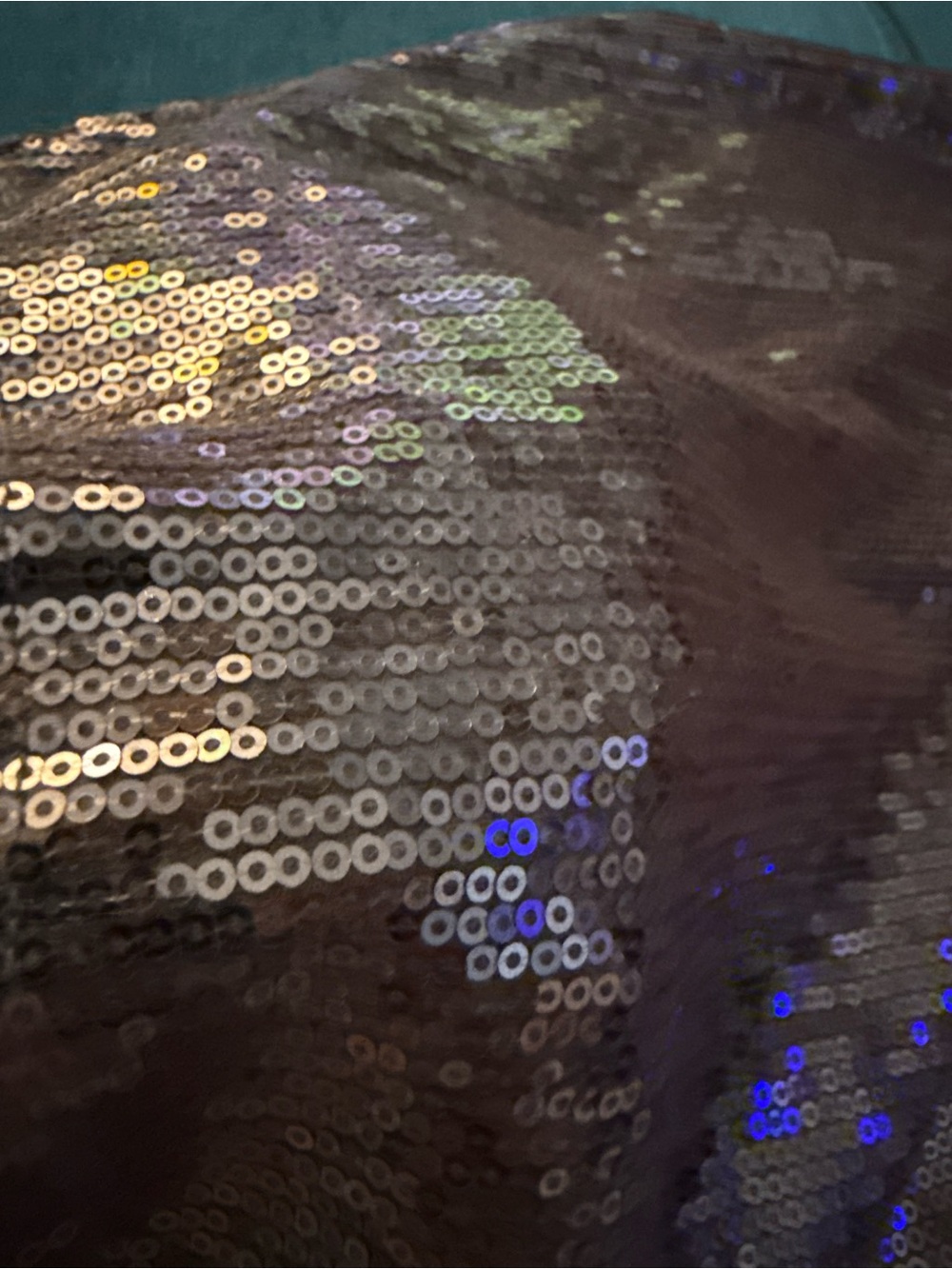 Sequin Midi Skirt in Rose Gold long xs/s sooo cute so sparkly  (see video) - Picture 3 of 6